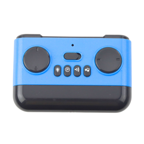 Ferngesteuerte Ladestation für Elektro-Sportwagen, blau