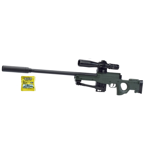 Sniper Rifle Replica AWM Stand Water Gel Balls 80cm