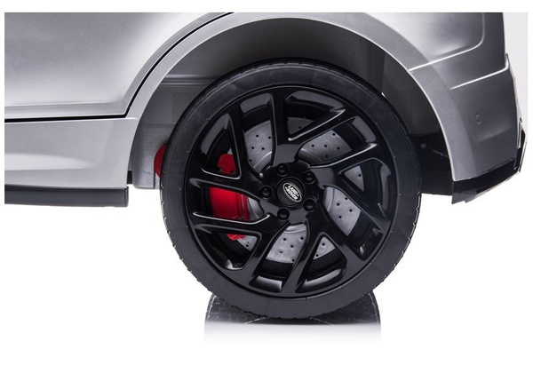 Elektro-Ride-On-Auto Range Rover Silber lackiert