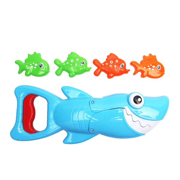 Schwimmspielset Blue Fish Hunter Shark