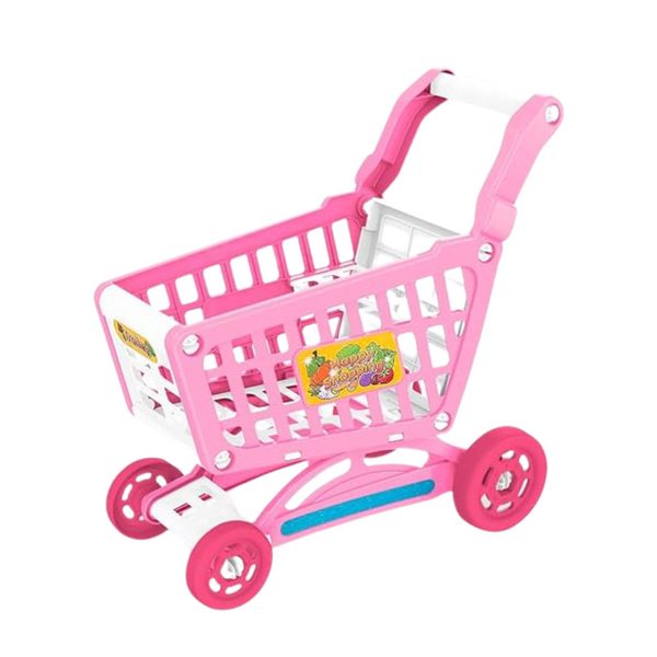 Shop Set Kasse Warenkorb Lebensmittel Lichter Sounds Pink