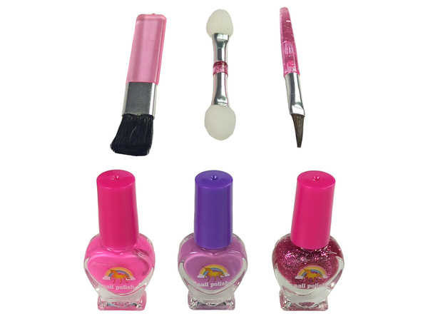 Make-up Beauty Set Toilettenschatulle Rosa Karton