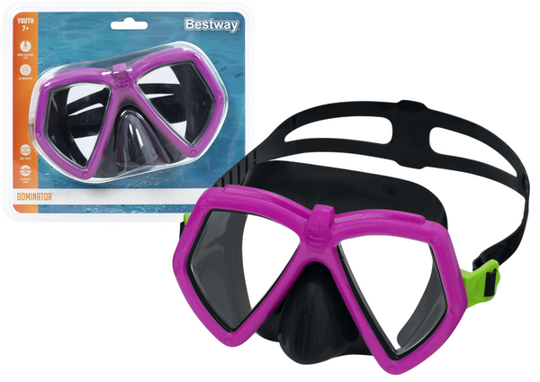 Mask Swimming Goggles Pink Bestway 22040
