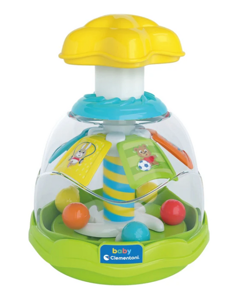 Colorful Animal Spinner with Balls Clementoni 17945