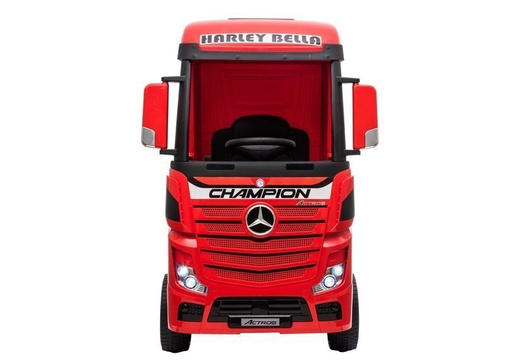 Electric Ride-On Car Mercedes Actros Red