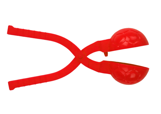 Schneemaschine Schneeballmaschine Muster Kugeln Rot 20cm x 5cm x 5cm