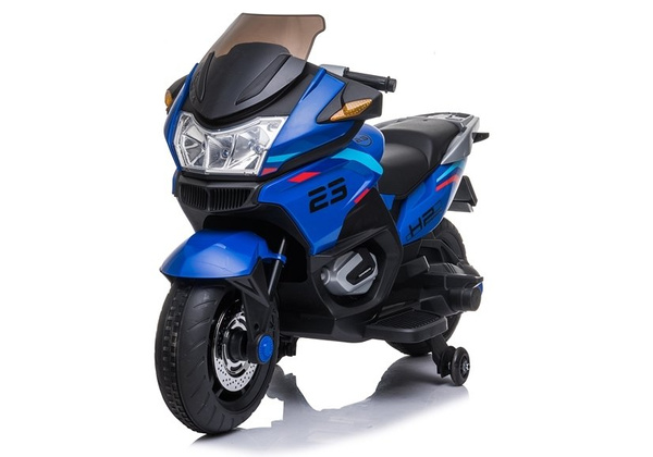 Kinderbatterie Motorrad XMX609 Modell Blau