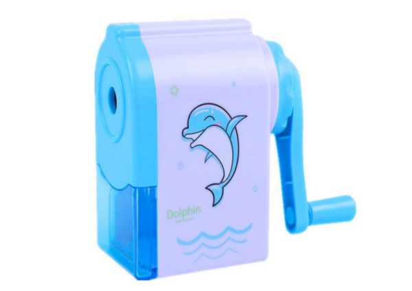 Dolphin Crank Sharpener Blue