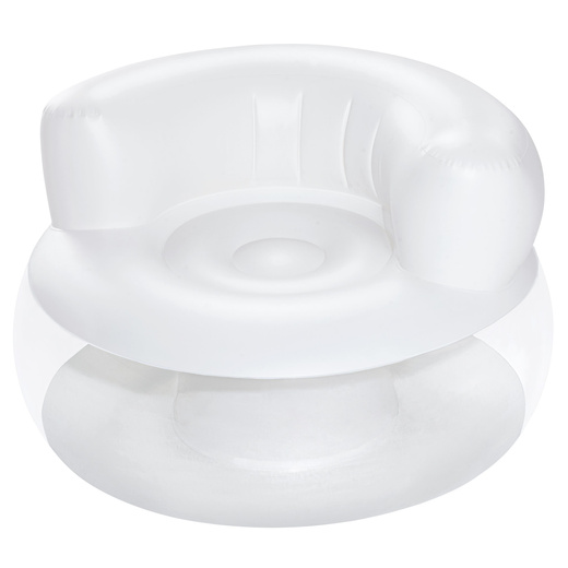 Inflatable Chair White 112 x 112 x 70 cm Bestway 75138