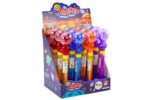 Soap Bubbles Wand Cosmonaut Light Colors