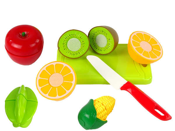 Das Obst-Klettverschluss-Mixer-Set leuchtet Spiel