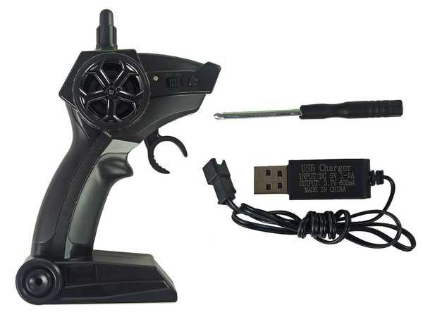 Zweiseitig ferngesteuertes Amphibienfahrzeug Blau 2.4G