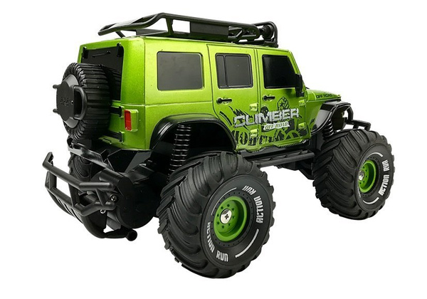 Remote controlled Car Off-road Jeep R/C Green
