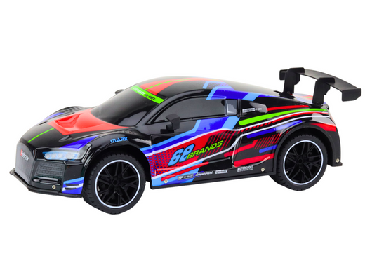 RC Sportwagen 1:10 25km/h Lichter Schwarz