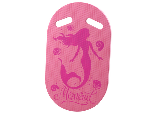 Rosa Meerjungfrau-Schwimmbrett aus Schaumstoff