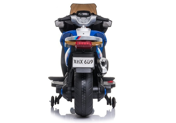 Kinderbatterie Motorrad XMX609 Modell Blau