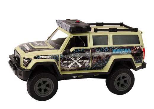 Offroad-Jagdauto Hunter Bear Lights Sounds Beige