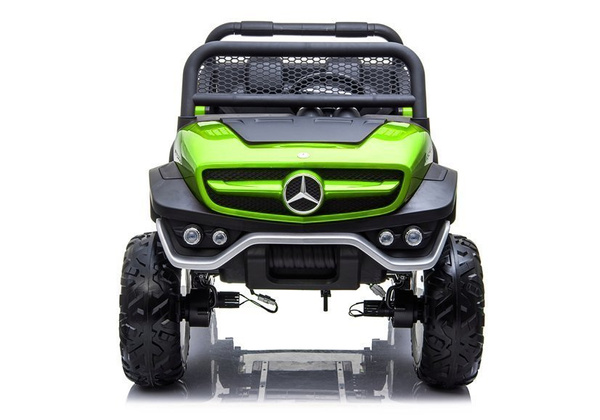 Kinderfahrzeug Mercedes Unimog Grün