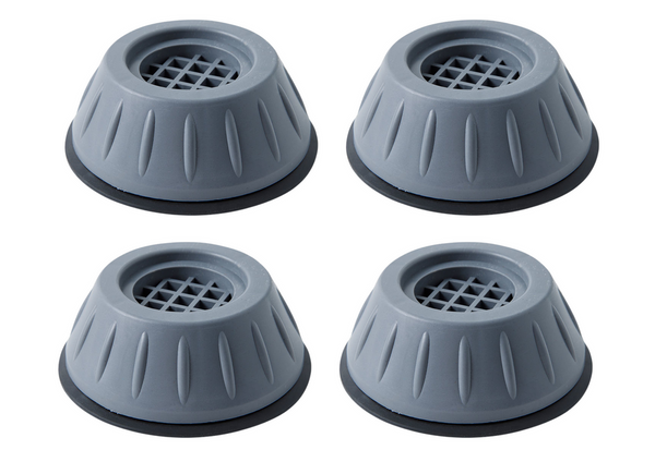 Anti-Vibrations- und Anti-Rutsch-Pads für Waschmaschinen und Geschirrspüler, 4 Stück.