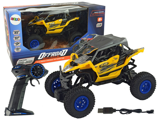 Off-road Remote Controlled 2.4 GHz 1:16 Yellow 
