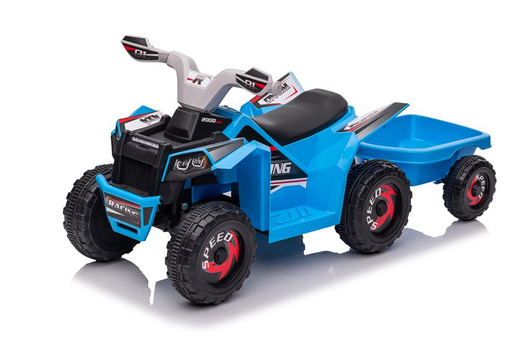XMX630T Blaues Batterie-Quad mit Anhänger
