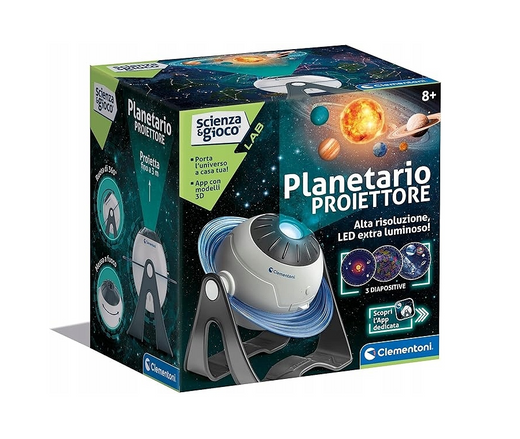 Interaktiver Planetarium-Projektor Polnische Sprache Clementoni 50871