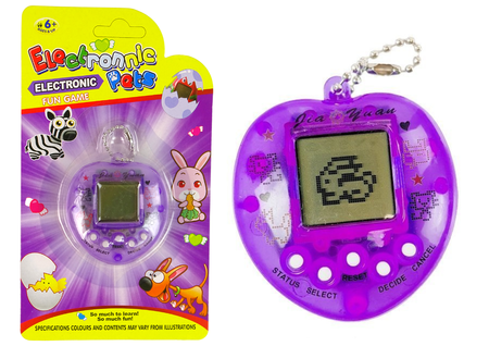 Electronic Tamagotchi Animal Purple Game