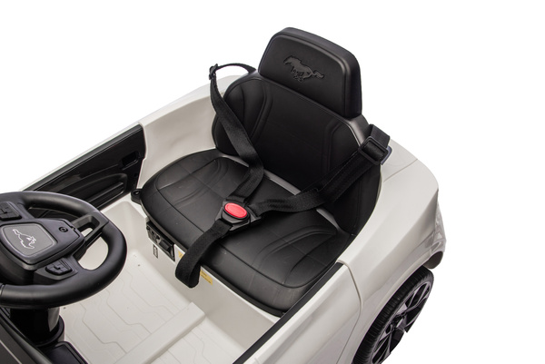 Ford Mustang Mach-E Weiß, 24V-Batteriebetriebenes Auto