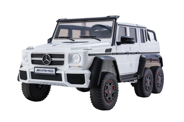 Battery Car Mercedes G63 6x4 24V White