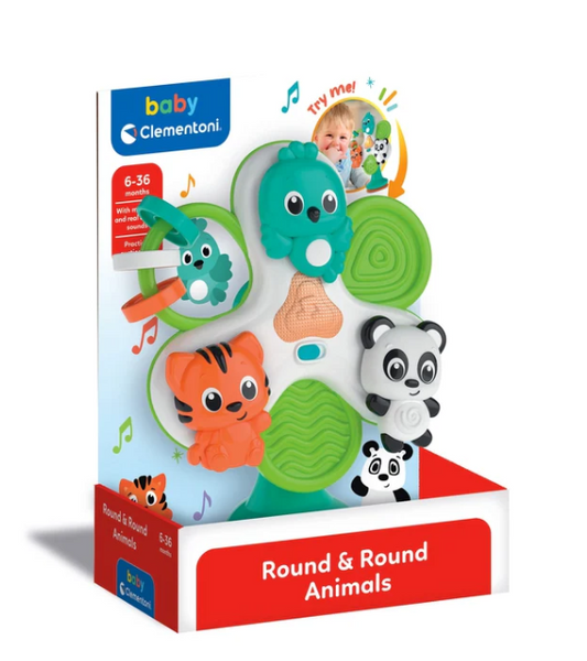 Happy Animal Carousel (Polish Language) Clementoni 17952