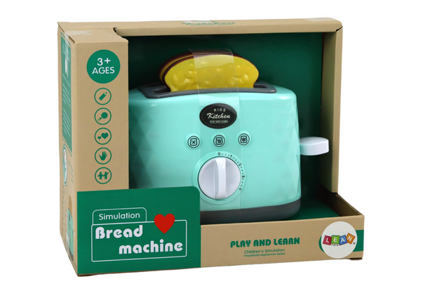 Toaster Toaster für Kinder Green Timer Brot