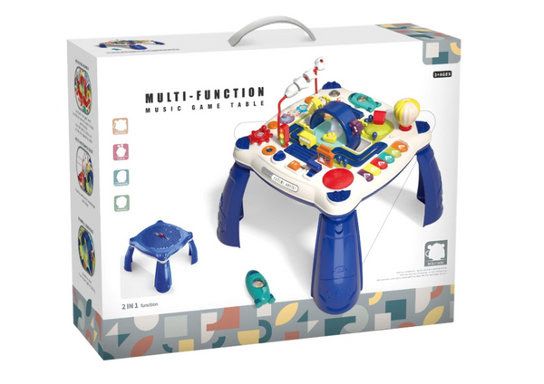 Interactive Educational Table Blue Transport Vehicles Traffic