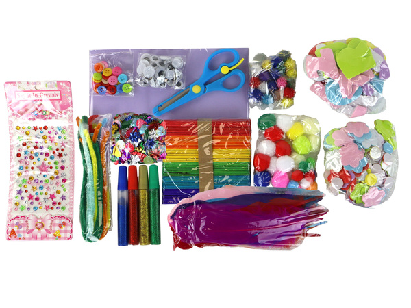 Kreatives Künstlerset im DIY-Glas