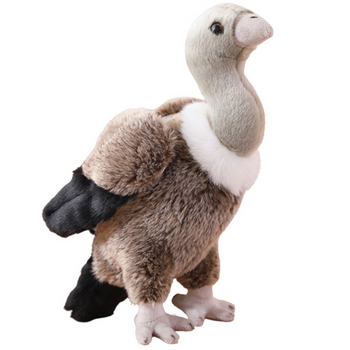 Plush Vulture Bird Plush Toy Mascot Cuddly Toy 25cm