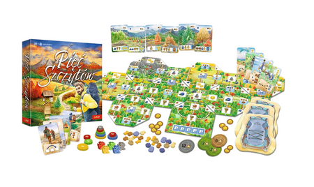 Family Game Five Summits: Mountain Adventures Trefl 02517