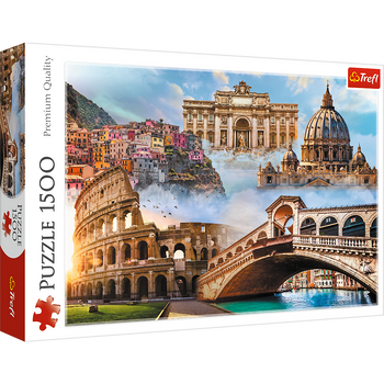 Puzzle 1500 - Lieblingsorte: Italien Trefl 26203