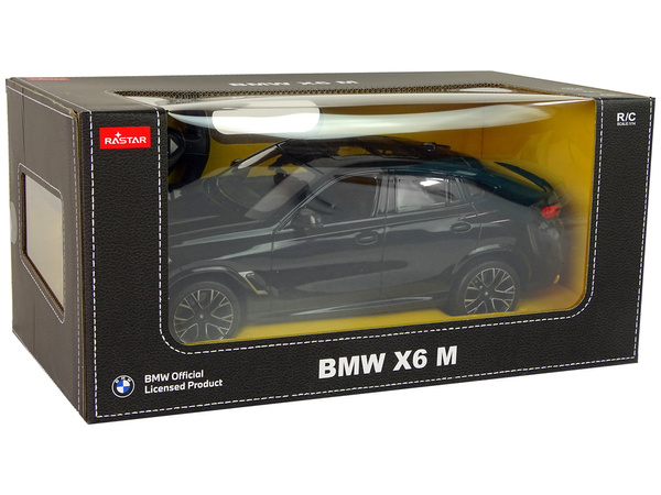 Auto R/C Bmw X6 M 1:14 Rastar Schwarz