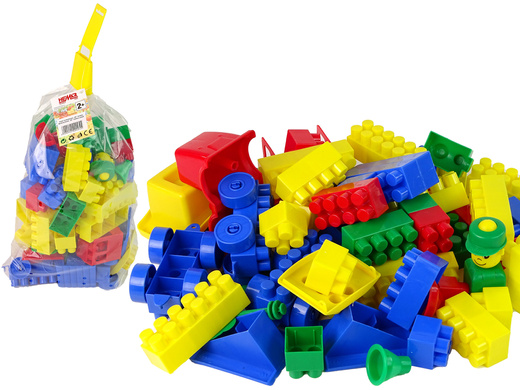 Coloured Construction Bricks K2 Medium