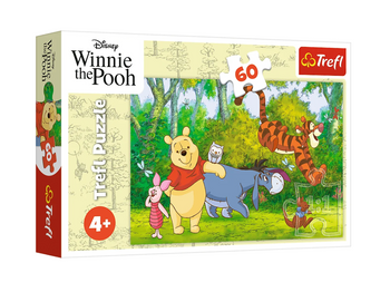 Puzzle – 60 – Yummy Honey – Disney – Winnie the Pooh – Trefl 17411