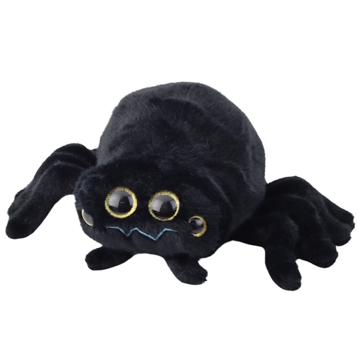 Plush Mascot Cuddly Toy Insect Spider Black 30cm
