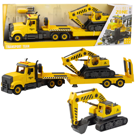 DIY Abschleppwagen Drehen Raupenbagger Lichter Sounds