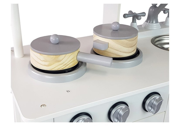 Wooden Kitchen Bella For Children White Accessories