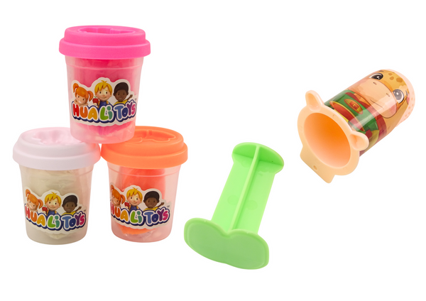 Set of Creative Playdough People, Hairdressing Salon Accessories