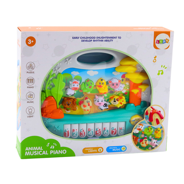 Pädagogisches interaktives Klavier für Kleinkinder mit Tiergeräuschen