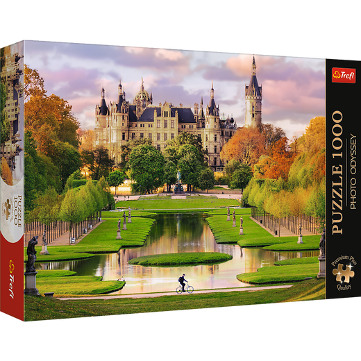 Puzzle - "1000 Premium Plus" - Foto-Odyssee: Schweriner Schloss, Deutschland Trefl 10814