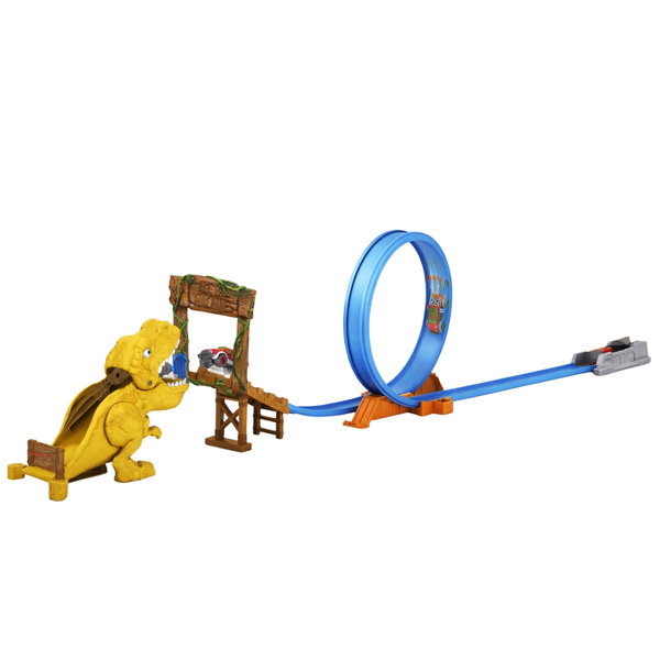 Car Track Catapult Launcher Dinosaur Set