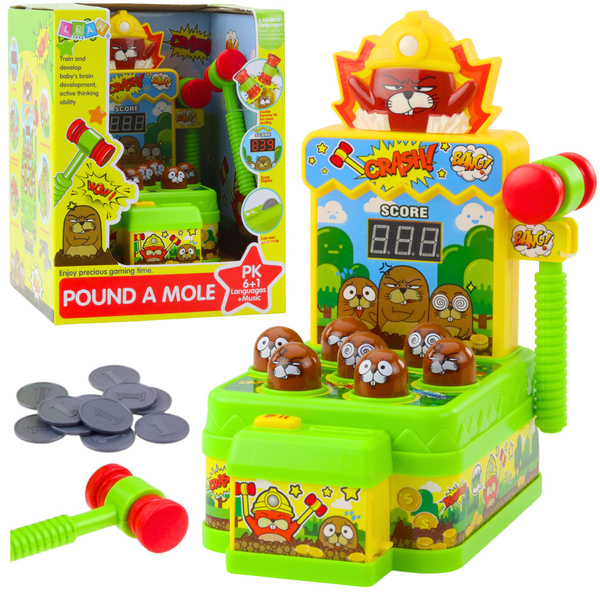 Whack-A-Mole Interactive Arcade Game