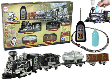 Riesiger  Zug Sound Sound Lights Smoke 206,5 cm x 153,5 cm