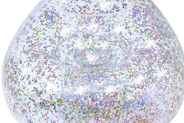 Inflatable Glitter Armchair 72 x 72 x 64 cm Bestway 75105