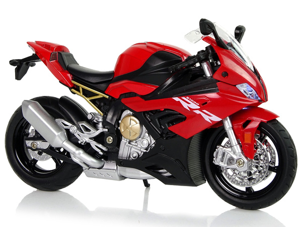Motorrad Modell BMW S1000RR Rote Sounds Lichter